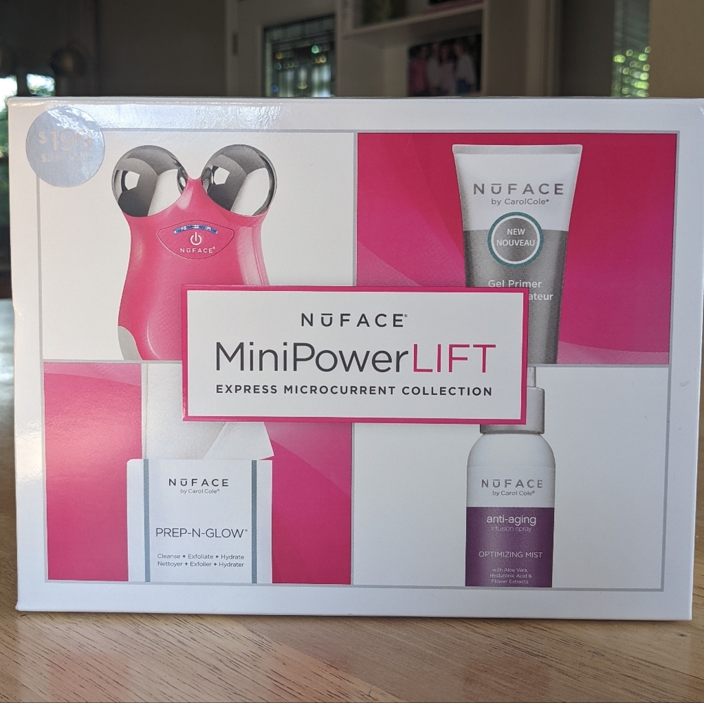 NuFace MiniPowerLift Kit Electric Pink Mini (In Box)